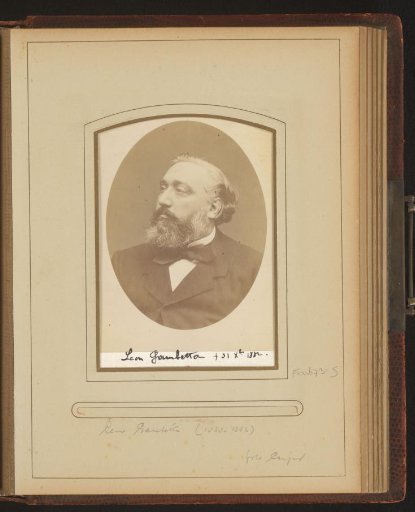 Portrait of Léon Gambetta