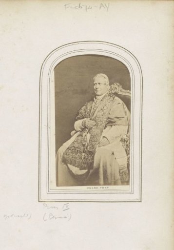 Portrait of Pope Pius IX