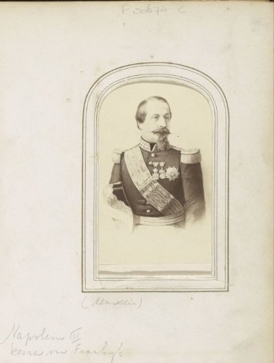 Portrait of Napoleon III Bonaparte, Emperor of France