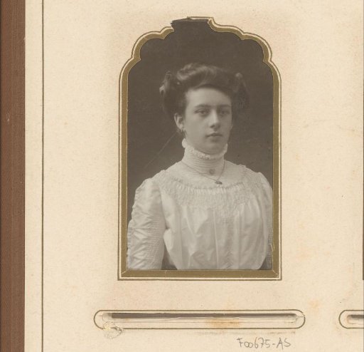 Portrait of a young woman