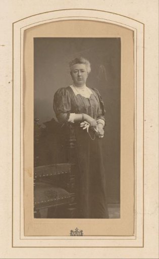 Portrait of Christine Henriette van Toulon van der Koog Tijdeman