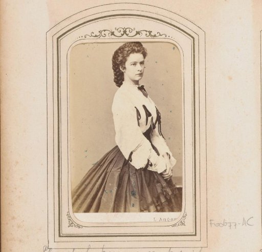Portrait of Elisabeth Amalie Eugenie of Bavaria, Empress of Austria
