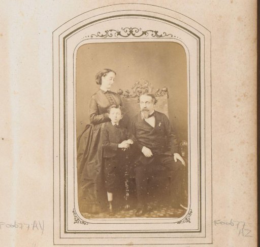 Portrait of Napoleon III, Emperor of France, his wife Eugénie and their son Napoleon IV
