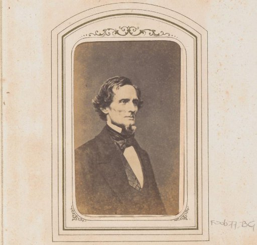 Portrait of Jefferson Davis