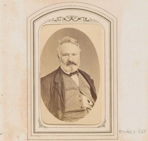 Portrait of Victor Hugo