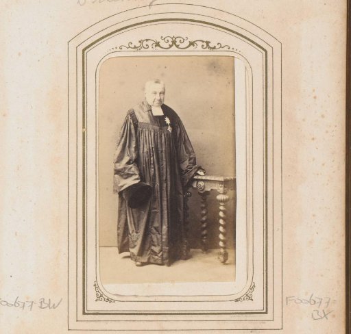 Portrait of an unknown clergyman