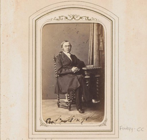 Portrait of Ernst Wilhelm Hengstenberg