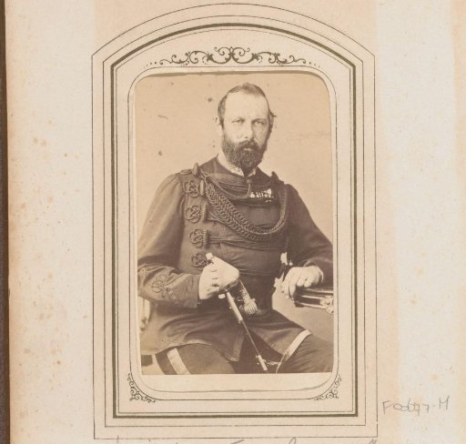 Portrait of Charles XV, King of Sweden and Norway