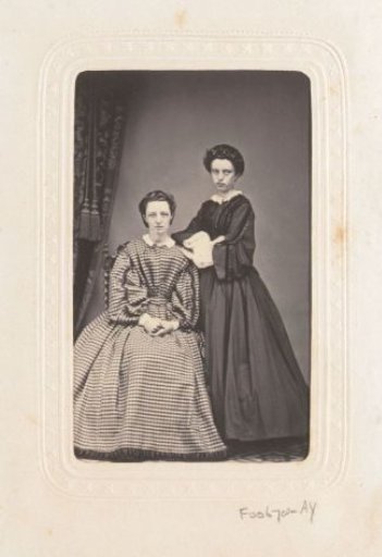 Portrait of two women