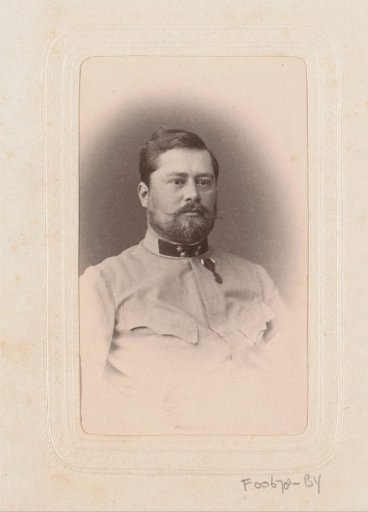 Portrait of a seated man