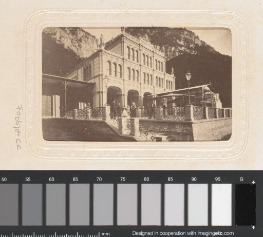 View of the casino in Băile Herculane