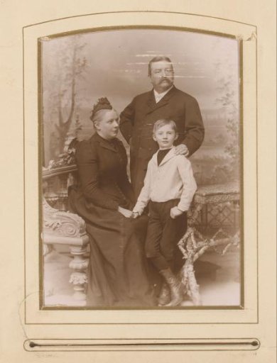 Portrait of a Man, a Woman, and a Boy