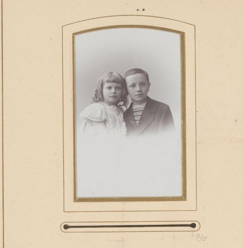 Portrait of a Girl and a Boy