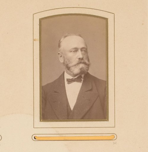 Portrait of a Man with a Mustache and Beard