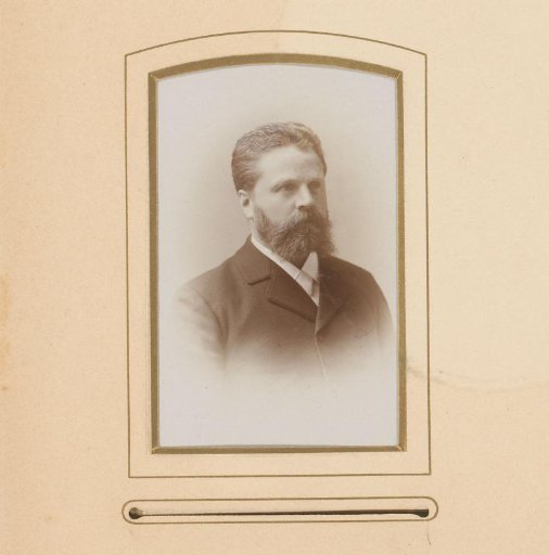 Portrait of a Man with a Mustache and Beard