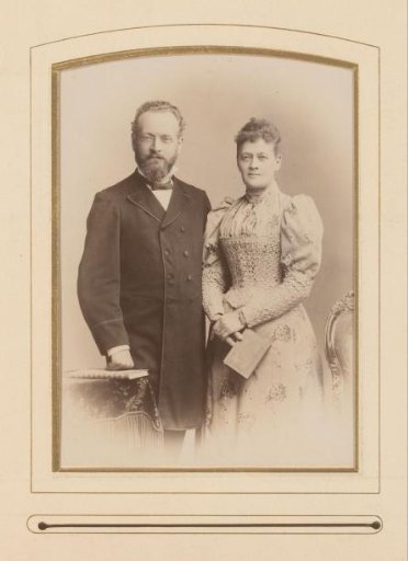 Portrait of a Man and a Woman with a Book in Hand