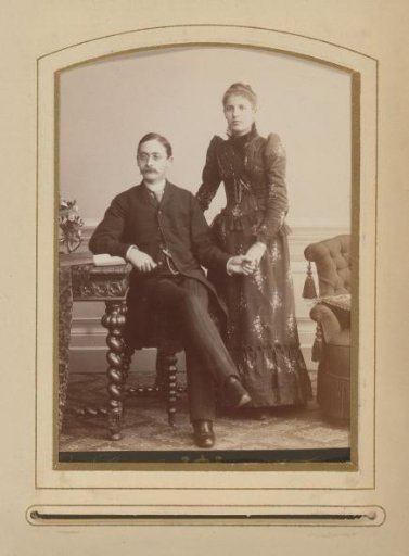 Portrait of a Married Couple, the Man Seated and the Woman Standing