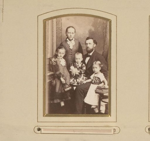 Portrait of a Man, a Woman, and Three Children