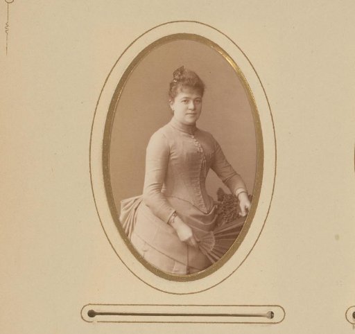 Portrait of a Woman Holding a Fan