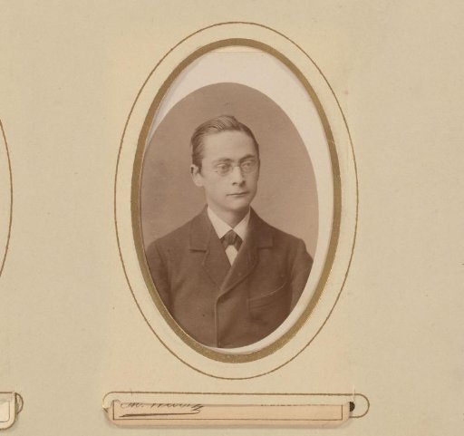 Portrait of a Young Man with Glasses