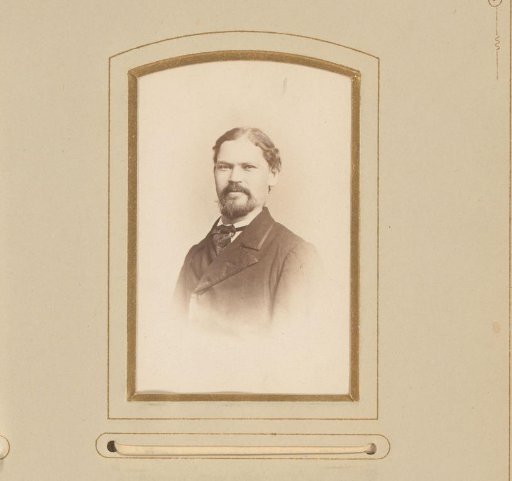 Portrait of a Man with a Mustache and Beard