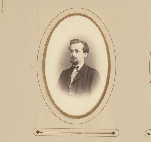 Portrait of a Man with a Mustache and Beard