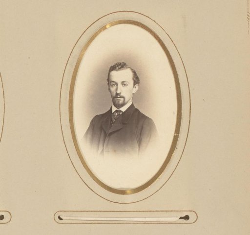 Portrait of a Man with a Mustache and Beard