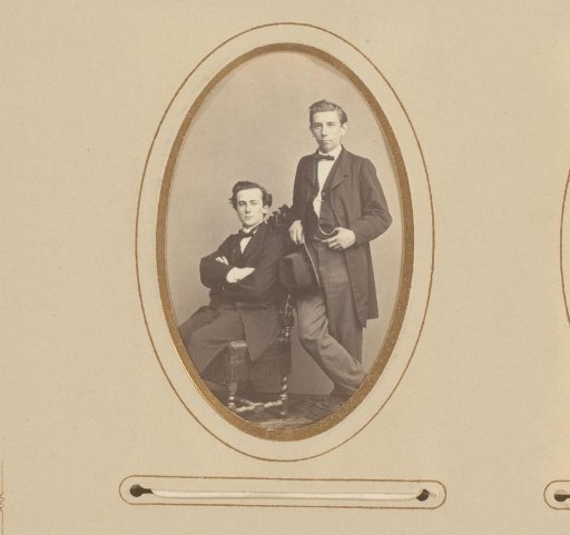 Portrait of Two Young Men
