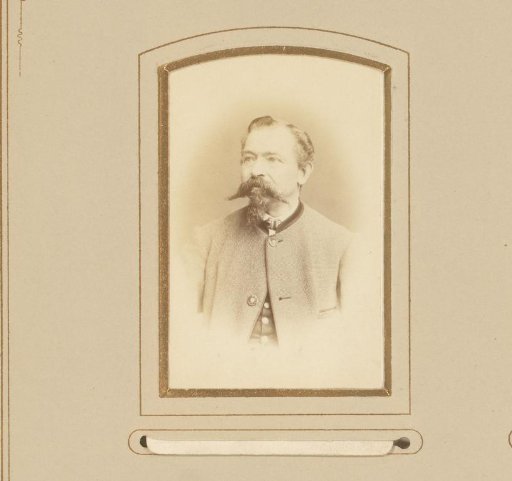 Portrait of a Man with a Mustache and Beard