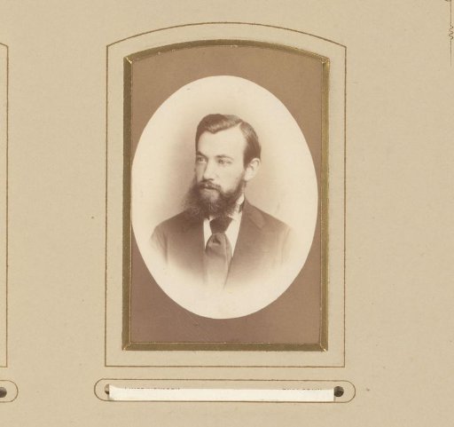 Portrait of a Man with a Mustache and Beard