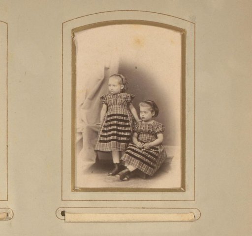 Portrait of two girls