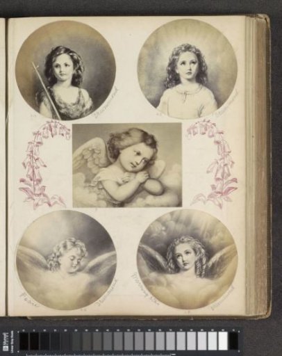 Photographic reproduction of (presumably) a drawing depicting John the Baptist as a child