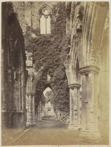 Ruins of the nave of Tintern Abbey