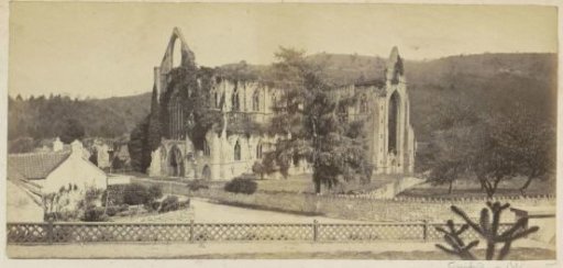 View of the ruins of Tintern Abbey