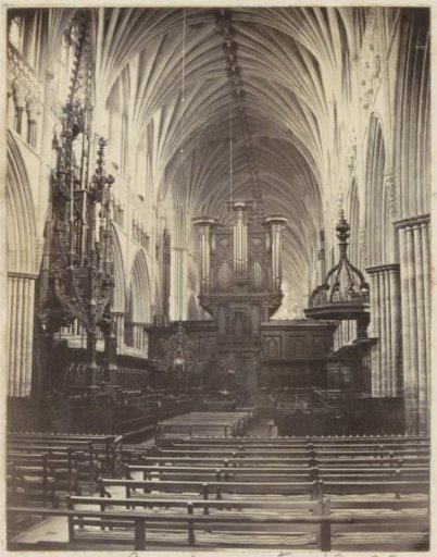 Interior of Exeter Cathedral