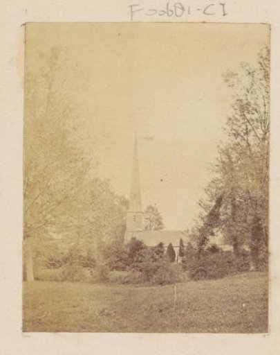 Church in an English landscape