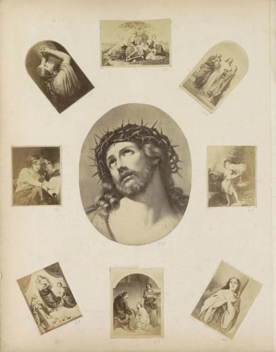 Photographic reproduction of (presumably) a print of John the Baptist as a child