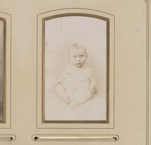Portrait of a Sitting Baby