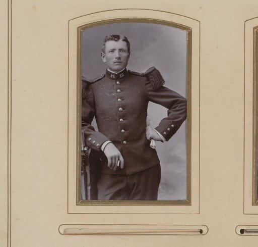 Portrait of a Young Man in Uniform