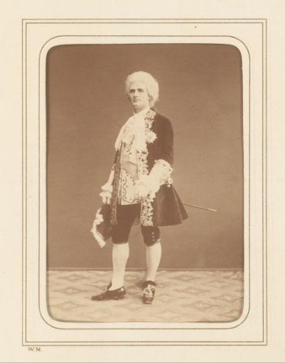Portrait of Victor Hartman in costume