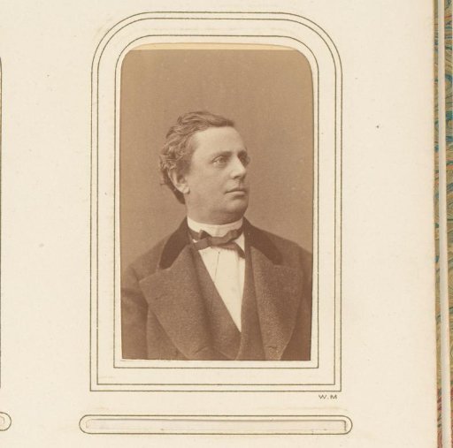 Portrait of an actor, identified as Carl G. Lundberg
