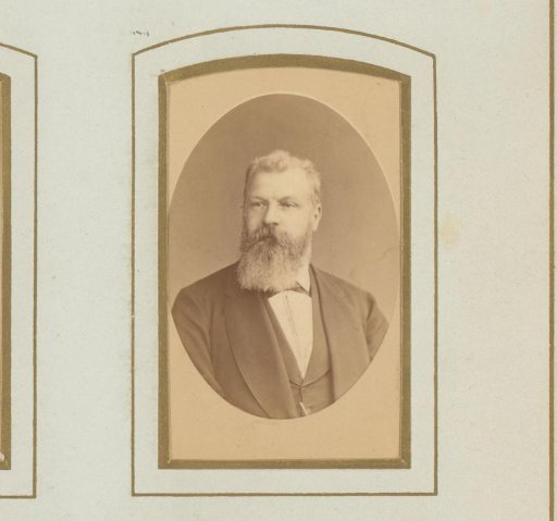 Portrait of a man with a beard