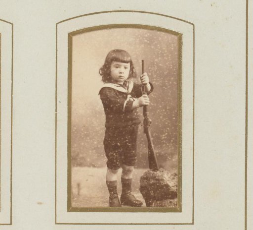 Portrait of Henri Ernie as a Child