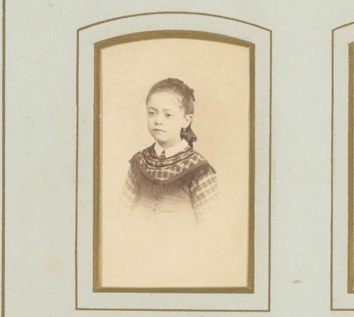 Portrait of Jeanne Guétin as a young girl