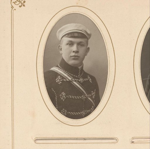 Portrait of a Young Man in Uniform