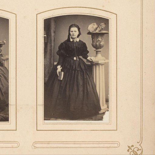 Portrait of a Woman at a Pedestal