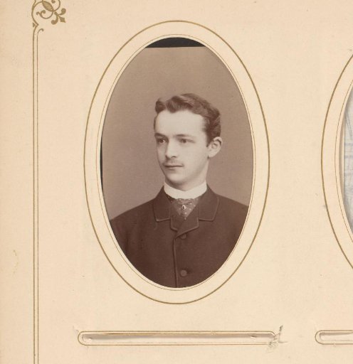 Portrait of a young man, identified as Hinne Bernhard