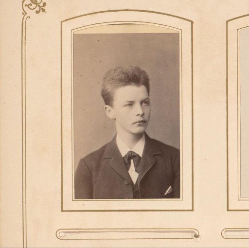 Portrait of a young man, identified as Henry Suchling