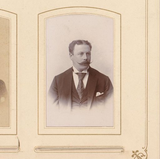Portrait of a Man with a Moustache