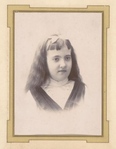 Portrait of a Girl with a Bow